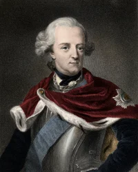 Frederick II of Prussia (1712-1786) (engraving)