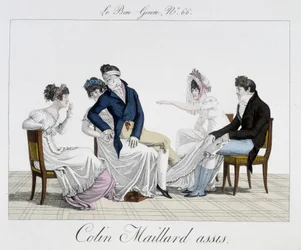 Game: Le Colin Maillard assis - in Le Bon genre, no. 65