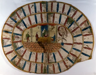 Game of the 18th century goose.