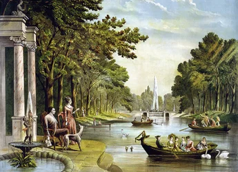 General La Fayette in his summer residence
