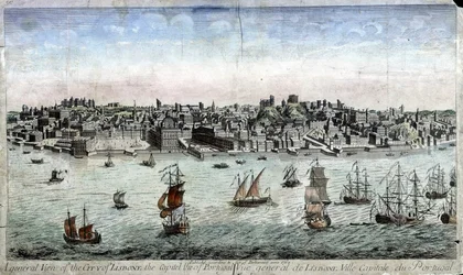 General View of Lisbon, Capital City of Portugal