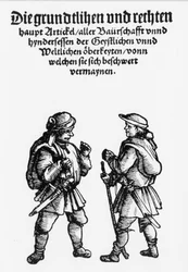German Peasants Arms During the 16th Century Revolt