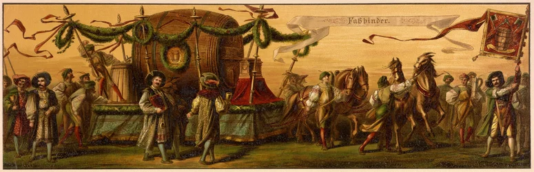 Hans Makarts procession of the city Vienna