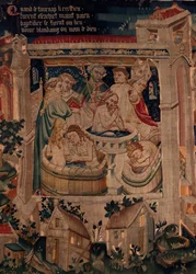 History of Saint Piat and Saint Eleutherius, Scene 7: Baptism of the Exiled Christians