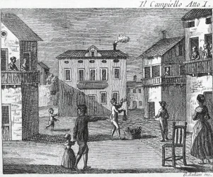 Il Campiello Act I - Carlo Goldoni (1707-1793)