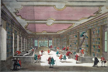 Inland View of the Gottingen Library