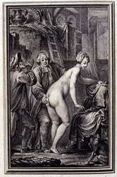 La mare du compere Pierre- in Tales et nouvelles en vers by Jean La Fontaine. 1762