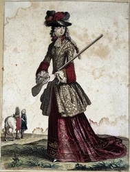 Lady in the hunt