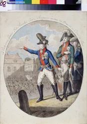 Field Marshal Alexandr Suvorov Inspecting the Troops