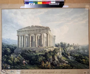The Temple of Concordia in Agrigento