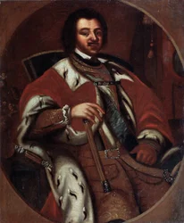 Emperor Peter I Enthroned