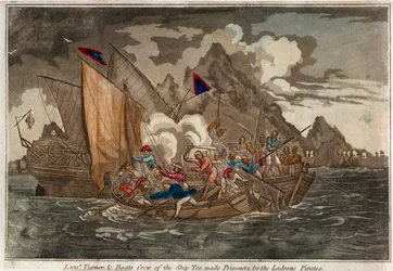 Lieut. Turner & Boat
