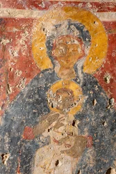 Madonna and Child Between the Archangels Michael and Gabriel