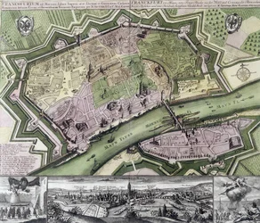 Map of Frankfurt