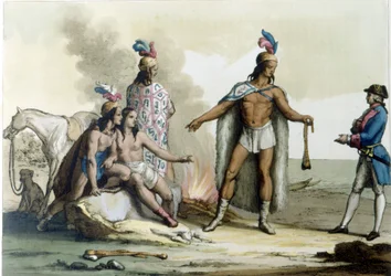 Meeting of a Westerner with the Indians of Patagonia