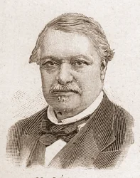 Portrait of Leon Say, French Economist and Politician
