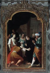 Miracle of Saint Anthony of Padua Who Heals a Crippled Man