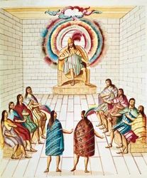 Montezuma and his council