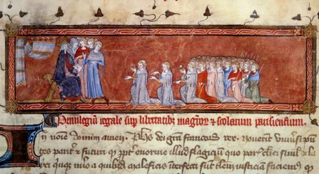 Philippe Auguste (1165 - 1223) handed over the first privilege
