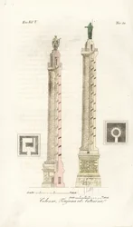 Plan and Elevation of Trajan