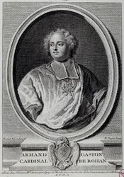 Portrait of Armand Gaston Maximilien, Cardinal de Rohan