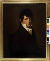 Portrait of Carlo Porta (1775-1821). 19th century painting. Museo de Milan