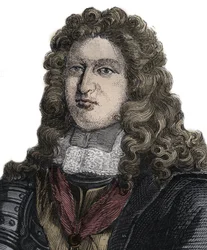 Portrait of Charles Auguste de La Fare Comte de Laugeres (1644-1712), French poet