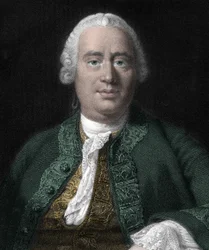 Portrait of David Hume, Scottish philosopher (1711-1776)