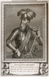 Portrait of Francisco Pizarro (engraving)