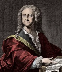 Portrait of Georg Philipp Telemann (1681-1767), German composer