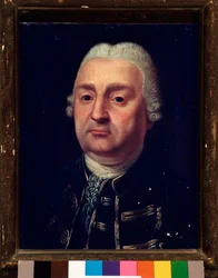 Portrait of Gregorio Ballabene, Italian Kapellmeister. Anonymous painting. 18th century. Bologna, Civico Museo Bibliografico