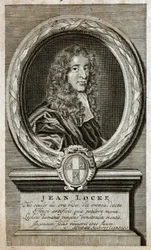 Portrait of John Locke, English philosopher