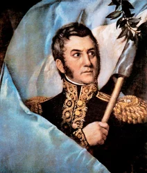 Portrait of Jose de San Martin (detail)