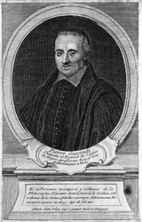 Portrait of Pierre Gassendi, philosopher and scholar
