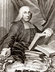 Portrait of Pietro Trapassi, called Pietro Metastasio (Metastase) (1698-1782) Italian poet and librettist