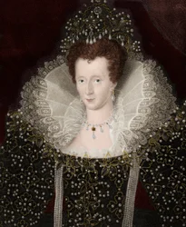 Portrait of Queen Elizabeth I of England (1533-1603)