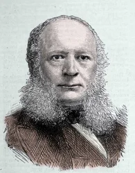 Portrait of Werner von Siemens (1816-1892), German engineer and industrialist.