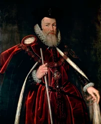 Portrait of William Cecil, Baron Burghley