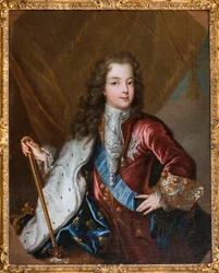 Portrait of the King of France Louis XV