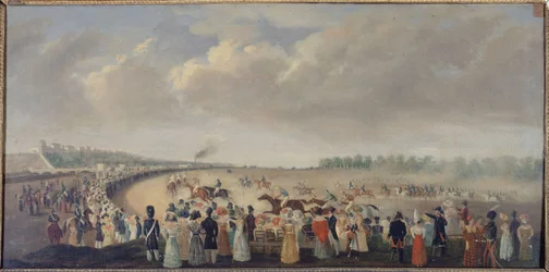 Races at Champ-de-Mars, present-day 8th arrondissement (circa 1830, between 1801 and 1900)