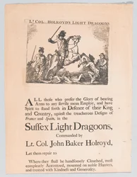 Recruiting poster for Lieutenant-Colonel Holroyd