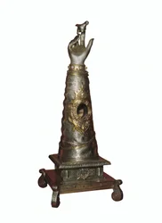 Reliquary of the Right Arm of Sister Sainte Scholastique, Founder of the Order of the Benedictines