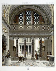 Roman habitat in antiquity - in 