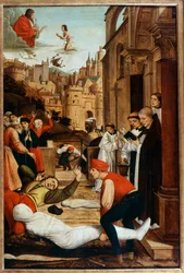 Saint Francis Praying During an Epidemic of Plague