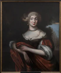 Portrait of Countess Sophie Amalie of Nassau-Siegen, Duchess of Courland