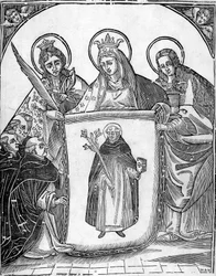 St. Thomas Aquinas Surrounded by Saints