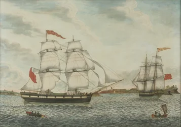 T.G. William Broderick at the Mouth of the Tyne