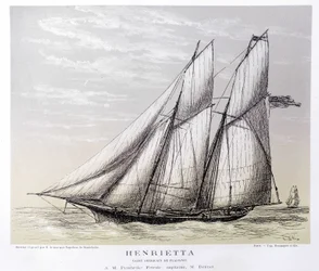 The American Yacht Henrietta - in 