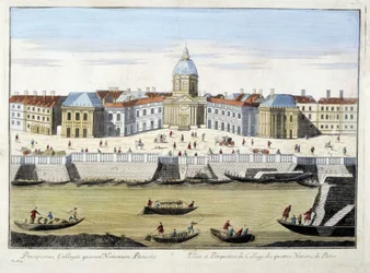 The College of Four Nations - engraving