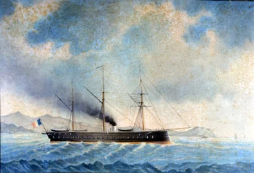 The Frigate Glory. 1859.